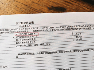 很多財務人員竟然不知道“資產總額”如何填寫？趕緊學哦