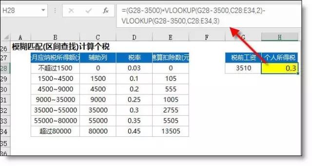 vlookup函數使用大全